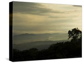 Views Over the Central Valley Near San Jose, Costa Rica, Central America-R H Productions-Stretched Canvas