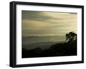 Views Over the Central Valley Near San Jose, Costa Rica, Central America-R H Productions-Framed Photographic Print