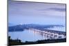 Views over the Thanlwin (Salween) River and Mawlamyine Bridge and Town, Mon, Myanmar (Burma)-Alex Robinson-Mounted Photographic Print