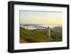 Views over the Thanlwin (Salween) River and Mawlamyine Bridge and Town, Mon, Myanmar (Burma)-Alex Robinson-Framed Photographic Print