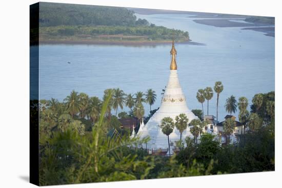 Views over the Thanlwin (Salween) River, Mawlamyine, Mon, Myanmar (Burma), Southeast Asia-Alex Robinson-Stretched Canvas