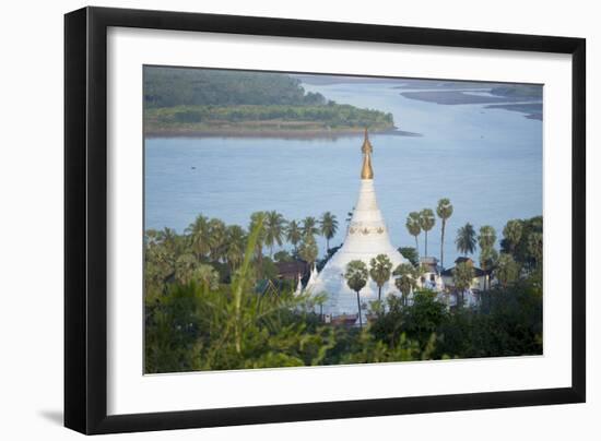 Views over the Thanlwin (Salween) River, Mawlamyine, Mon, Myanmar (Burma), Southeast Asia-Alex Robinson-Framed Photographic Print