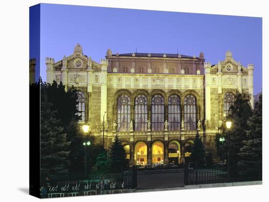 Vigado Concert Hall, Budapest, Hungary-Peter Thompson-Stretched Canvas