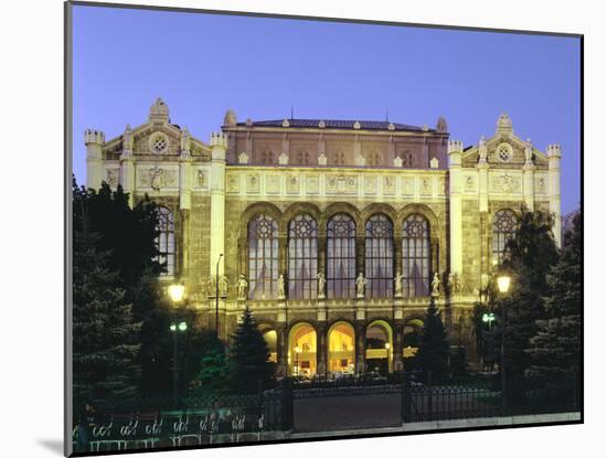 Vigado Concert Hall, Budapest, Hungary-Peter Thompson-Mounted Photographic Print