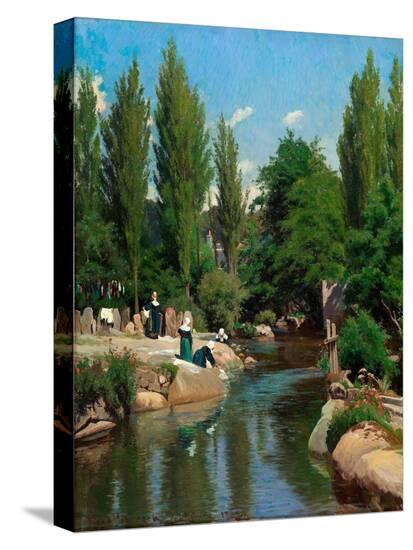 Stretched Canvas Print, , large