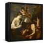 Vigilance and Love's Oblivion-Luigi Garzi-Framed Stretched Canvas