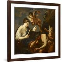 Vigilance and Love's Oblivion-Luigi Garzi-Framed Giclee Print