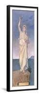 Vigilance, town house of Madame Vignon History-Pierre Puvis de Chavannes-Framed Premium Giclee Print