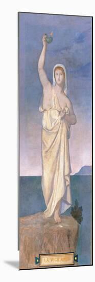 Vigilance, town house of Madame Vignon History-Pierre Puvis de Chavannes-Mounted Premium Giclee Print