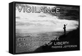 Vigilance-null-Framed Stretched Canvas