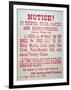 Vigilante Notice of 1882-American School-Framed Giclee Print