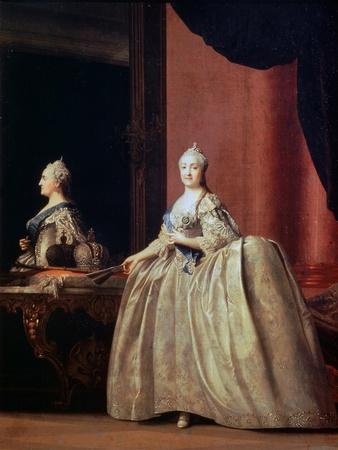 Empress Catherine II before the Mirror, 1779