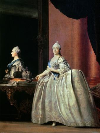 Empress Catherine II Before the Mirror, 1779