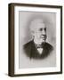 Vignetted Portrait of Charles Gassiot, C1880-null-Framed Giclee Print