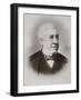 Vignetted Portrait of Charles Gassiot, C1880-null-Framed Giclee Print