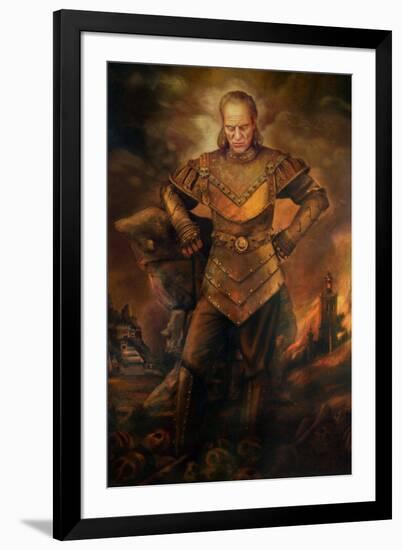 Vigo the Carpathian-null-Framed Art Print