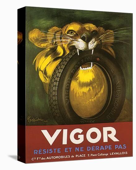 Vigor, Resiste Et Ne Derape Pas-null-Stretched Canvas