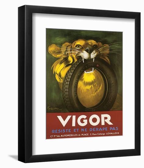 Vigor, Resiste Et Ne Derape Pas-null-Framed Art Print