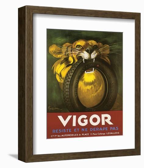 Vigor, Resiste Et Ne Derape Pas-null-Framed Art Print