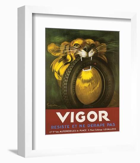 Vigor, Resiste Et Ne Derape Pas-null-Framed Art Print