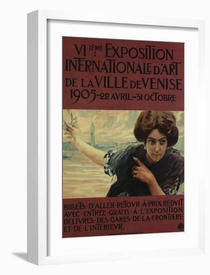 VIieme Exposition Internationalle d'Art de la Ville de Venise-Ettore Tito-Framed Art Print