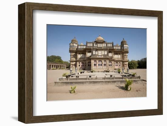 Vijay Vilas Palace, Built from Red Sandstone for the Maharao of Kutch During the 1920S, Mandvi-Annie Owen-Framed Photographic Print