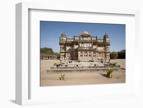 Vijay Vilas Palace, Built from Red Sandstone for the Maharao of Kutch During the 1920S, Mandvi-Annie Owen-Framed Photographic Print