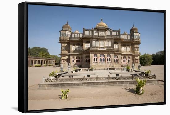 Vijay Vilas Palace, Built from Red Sandstone for the Maharao of Kutch During the 1920S, Mandvi-Annie Owen-Framed Stretched Canvas