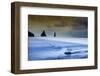 Vik black volcanic sand beach, Vik, Iceland, Polar Regions-Alex Robinson-Framed Photographic Print