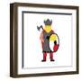 Vik from Copenhagen-Tosh-Framed Art Print