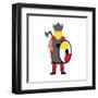 Vik from Copenhagen-Tosh-Framed Art Print