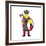 Vik from Copenhagen-Tosh-Framed Art Print