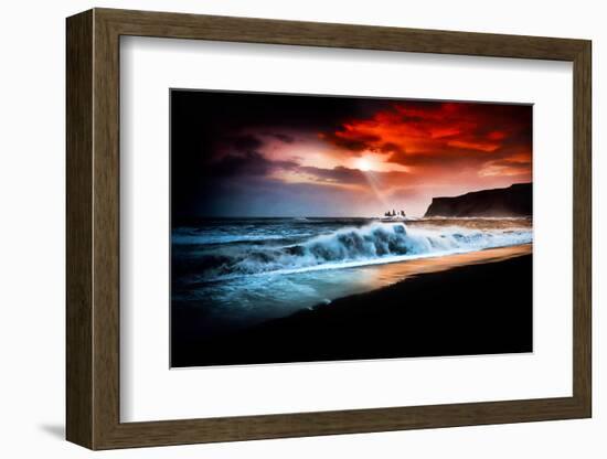 Vik Textured-Philippe Sainte-Laudy-Framed Photographic Print