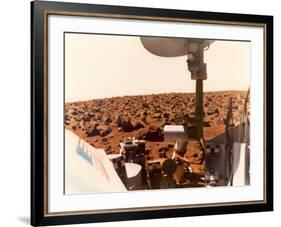 Viking 1 on the Martian Surface on July 24, 1976-null-Framed Photo