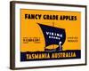 Viking Brand Fancy Grade Apples-null-Framed Art Print