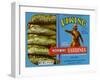 Viking Brank One-Layer Norway Sardines-null-Framed Art Print