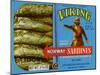 Viking Brank One-Layer Norway Sardines-null-Mounted Art Print