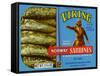 Viking Brank One-Layer Norway Sardines-null-Framed Stretched Canvas