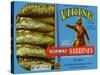 Viking Brank One-Layer Norway Sardines-null-Stretched Canvas