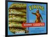 Viking Brank One-Layer Norway Sardines-null-Framed Art Print