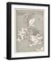 Viking Britain Map-null-Framed Photographic Print