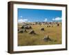 Viking Burial Ground of Lindholm Hoje-null-Framed Giclee Print