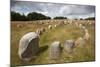 Viking Burial Ground with Stones Placed in Oval Outline of a Viking Ship-Stuart Black-Mounted Photographic Print