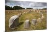 Viking Burial Ground with Stones Placed in Oval Outline of a Viking Ship-Stuart Black-Mounted Photographic Print