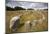 Viking Burial Ground with Stones Placed in Oval Outline of a Viking Ship-Stuart Black-Mounted Photographic Print