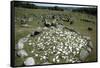 Viking Burial Site, Lindholm Hoje, Aalborg, Jutland, Denmark, Viking Civilization, 700-1050 AD-null-Framed Stretched Canvas