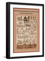 Viking Descendants Descend on the Angles and Saxons-Friedrich Hottenroth-Framed Art Print