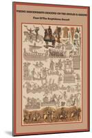 Viking Descendants Descend on the Angles and Saxons-Friedrich Hottenroth-Mounted Art Print