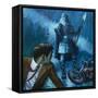 Viking Ghost-Andrew Howat-Framed Stretched Canvas