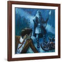 Viking Ghost-Andrew Howat-Framed Giclee Print